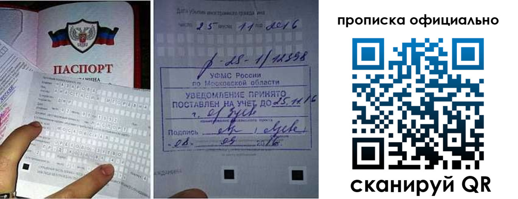 прописка паспорт в Белово